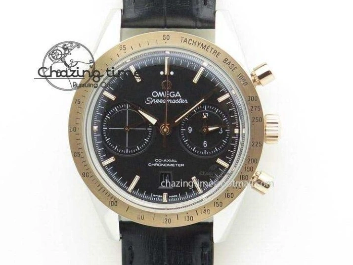 0501 Planet Ocean 39.5mm Black Ceramic Bezel SS VSF 1:1 Best Edition Black Dial on SS Bracelet A Stretchable 7890